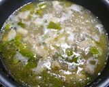 簡単！チキンとスナップエンドウのスープ作り方3写真