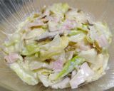 春キャベツと缶詰めでお手軽コールスロー作り方12写真