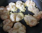 揚げずに、小エビのかき揚げ風作り方4写真