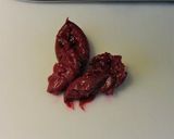 母直伝☆茹で豚の梅肉ソースがけ作り方5写真