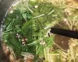 ごま油香るとり挽肉と根菜のおかずスープ作り方6写真