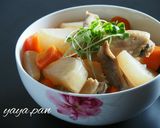 すぐでき＆美味しい☆手羽先と根菜の蜂蜜煮作り方6写真