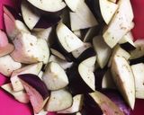 簡単！豚とナスとピーマンの味噌マヨ炒め作り方1写真