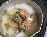 <簡単・作り置き>鯖味噌煮缶と大根煮作り方2写真