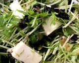 水菜と豆腐のサラダ♡作り方3写真