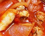 簡単！鶏肉のトマト煮込み作り方5写真