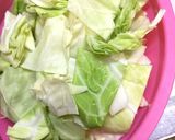 <作り置き>春キャベツと塩こんぶのナムル作り方1写真