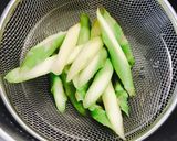 鶏ささみと春キャベツの胡麻和えサラダ作り方2写真