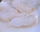 鶏ささみと春キャベツの胡麻和えサラダ作り方4写真