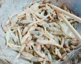 春☆サクッと！つくしの天ぷら（かき揚げ）作り方5写真