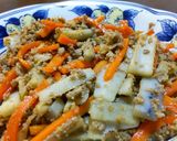 豚挽き肉レンコン。作り方6写真