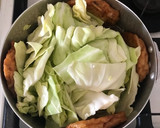 キャベツと野菜揚げ天！白だしさっと煮作り方3写真