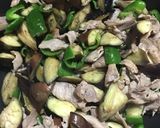 簡単！豚とナスとピーマンの味噌マヨ炒め作り方5写真