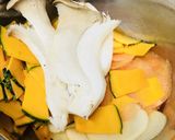 スライス野菜☆チーズたくさんのはさみ焼き作り方1写真
