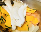 スライス野菜☆チーズたくさんのはさみ焼き作り方1写真