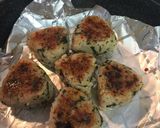 炒飯リメイク☆焼きおにぎり☆青しそイン☆作り方6写真