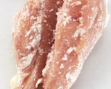 ムネ肉でもしっとり蒸し鶏作り方1写真