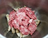 ホットクック❤️牛肉とごぼうの甘辛煮♪作り方2写真