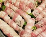 簡単☆豚バラ肉巻きピーマン作り方3写真