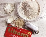 一口サイズのミニチョコスコーン♪作り方1写真
