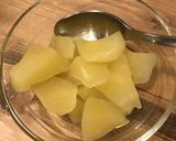 離乳食から！砂糖不使用レンチン煮りんご作り方6写真