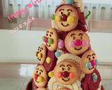 簡単！シュークリームタワーお誕生日ケーキ作り方9写真
