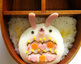 イースターエッグ☆目玉焼きde簡単うさぎ作り方6写真
