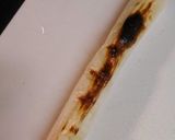 メンマと焼きネギの和え物作り方1写真