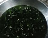 かんたん！韓国風わかめスープ　母の誕生日作り方1写真