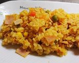 カレーの炊き込みピラフ♪作り方5写真