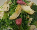 混ぜるだけサラダチキンと三つ葉の和物作り方4写真