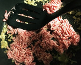 材料3つ！蓮根のごろんとひき肉醤油炒め作り方3写真