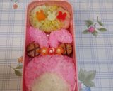 キャラ弁☆マイメロイースター弁当♥️作り方2写真