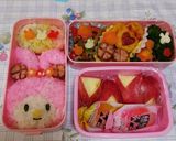 キャラ弁☆マイメロイースター弁当♥️作り方4写真