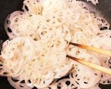 超簡単！スライス蓮根きんぴら♡作り方2写真