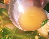 簡単★半熟卵とほうれん草のカレースープ作り方6写真