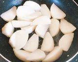 カブとちくわのガリバタしょうゆ炒め作り方3写真
