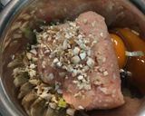しいたけの肉詰め味噌てりやき作り方1写真
