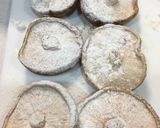 しいたけの肉詰め味噌てりやき作り方2写真