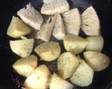 ポークソテー春野菜添え生姜胡麻味噌ソース作り方3写真