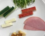 ベジートでカラフルなお花見おつまみ作り方3写真
