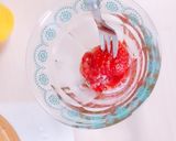 簡単！甘い苺ジュース めっちゃいちご作り方2写真
