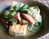 沖縄料理ナーベーラーンブシー作り方6写真