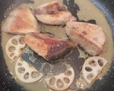 鰤とレンコンの味噌炒め作り方3写真
