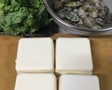 あさりと豆腐の春の旨煮作り方1写真