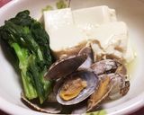 あさりと豆腐の春の旨煮作り方8写真