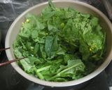 菜花（なばな）とソーセージのスパゲッティ作り方4写真