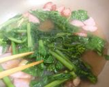 菜花（なばな）とソーセージのスパゲッティ作り方8写真