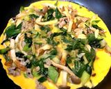 ありもので玉子とじ〜今日は中葱で〜作り方5写真