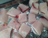 めかじきのタッカルビ風チーとま焼き作り方1写真